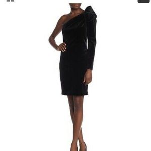 Ted Baker velvet black dress